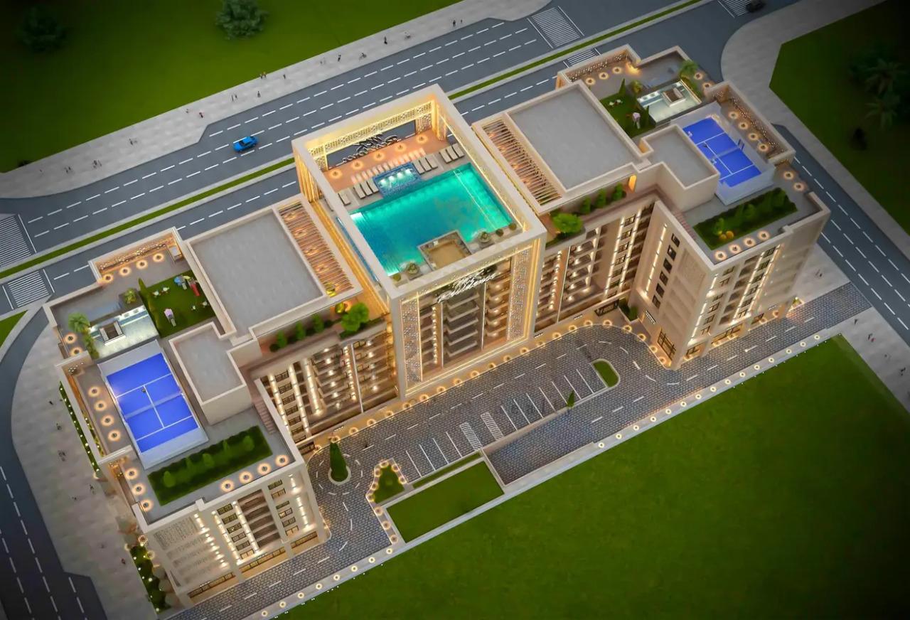 Appartement 1 chambre à vendre à Piazza 2, Lusail Fox Hills