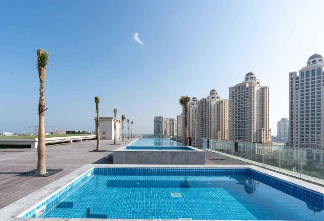 Appartement meublé 1 chambre à vendre à The Pearl Doha