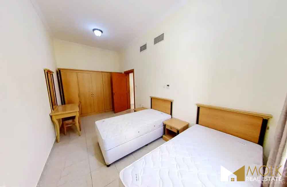 شقة مفروشة بالكامل مكونة من غرفتي نوم وحمامين في المنتزه للعائلات