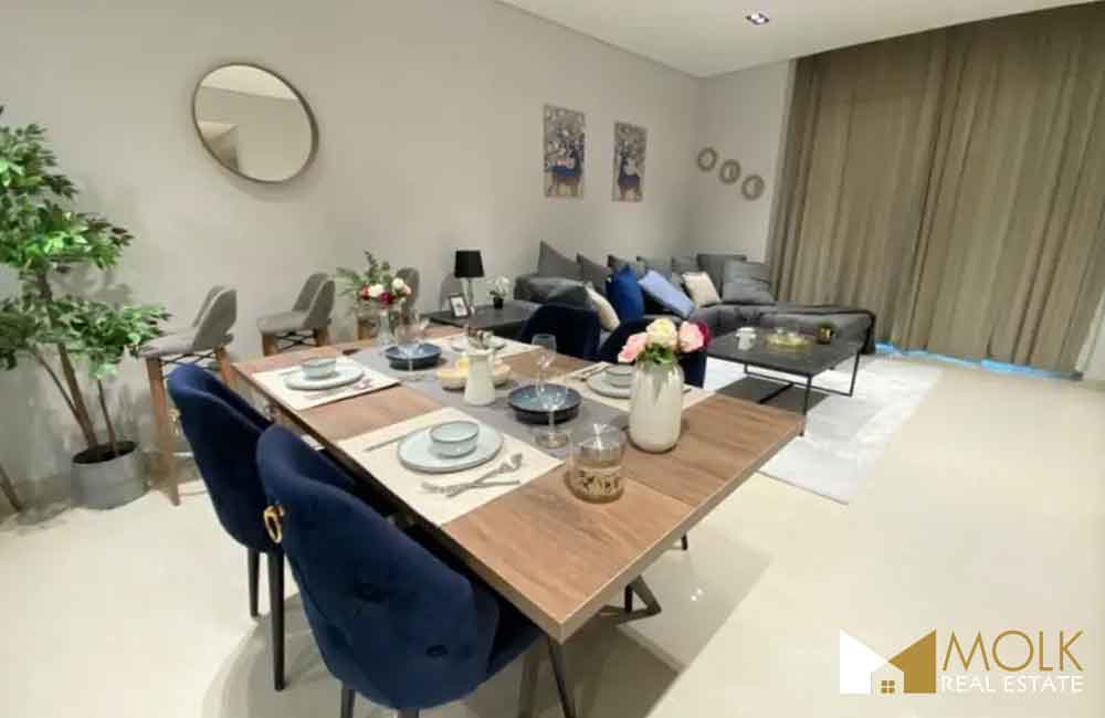 شقة غرفتين وصالة مطلة على البحر للبيع في لوسيل مارينا