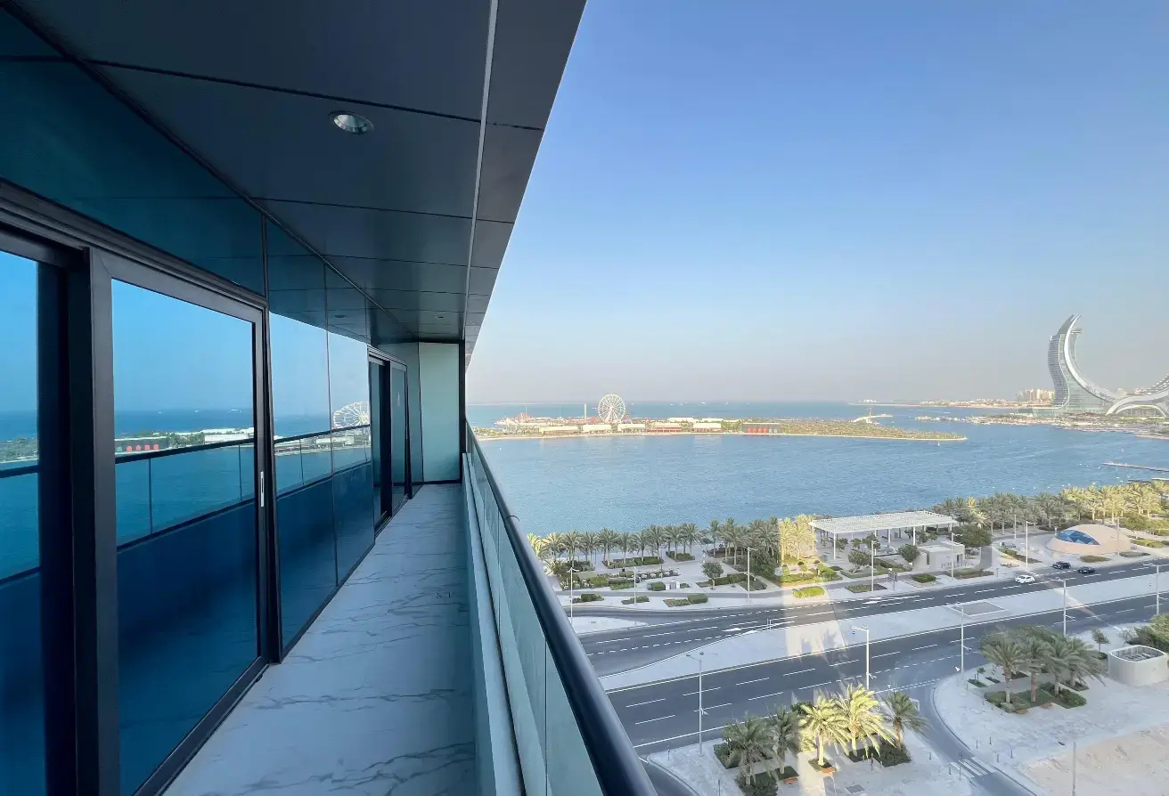 Appartement TOUT NEUF de 2 chambres entièrement meublé, à louer à Lusail MARINA