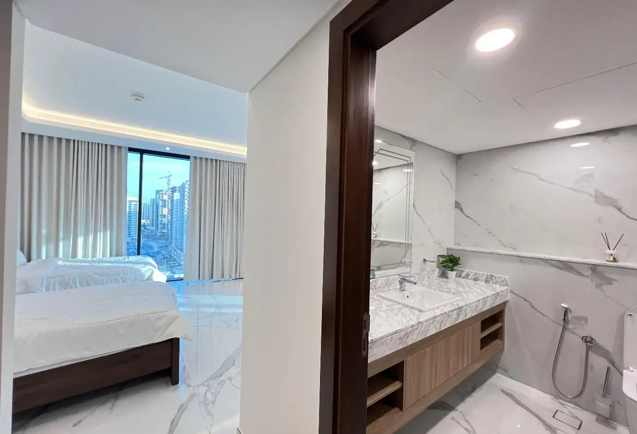 Appartement TOUT NEUF de 2 chambres entièrement meublé, à louer à Lusail MARINA