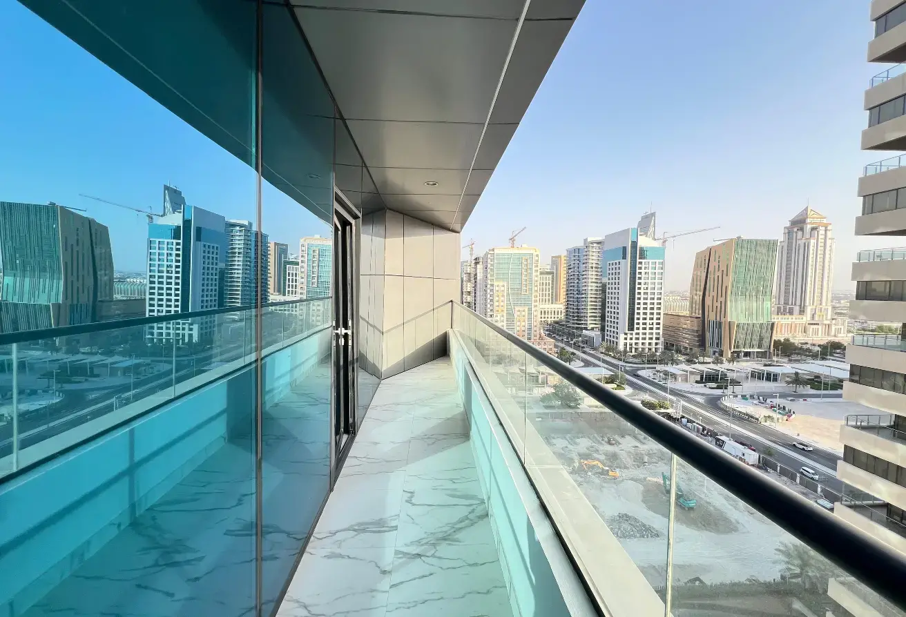 Appartement TOUT NEUF de 2 chambres entièrement meublé, à louer à Lusail MARINA