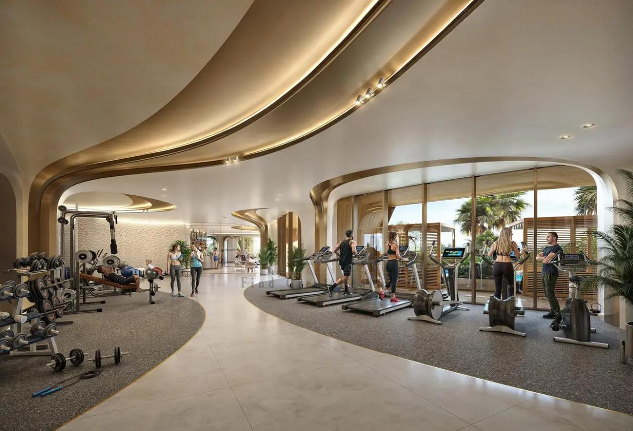 Apartamento de lujo de 1 dormitorio en venta en la isla de Qetaifan