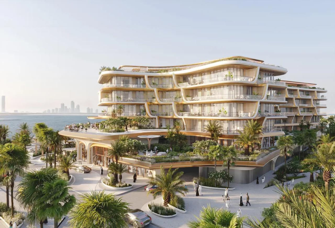 Apartamento de lujo de 1 dormitorio en venta en la isla de Qetaifan