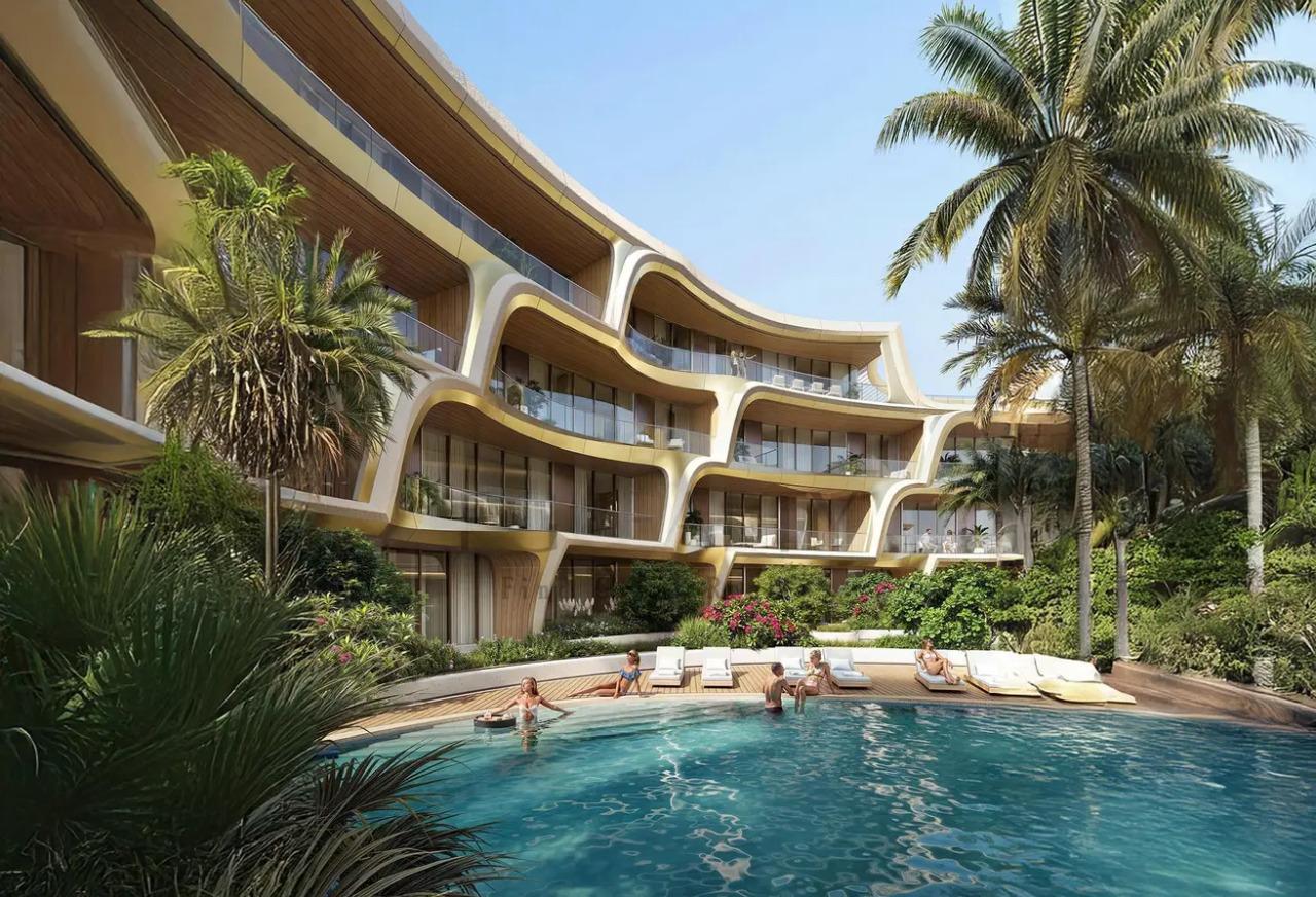 Apartamento de lujo de 1 dormitorio en venta en la isla de Qetaifan