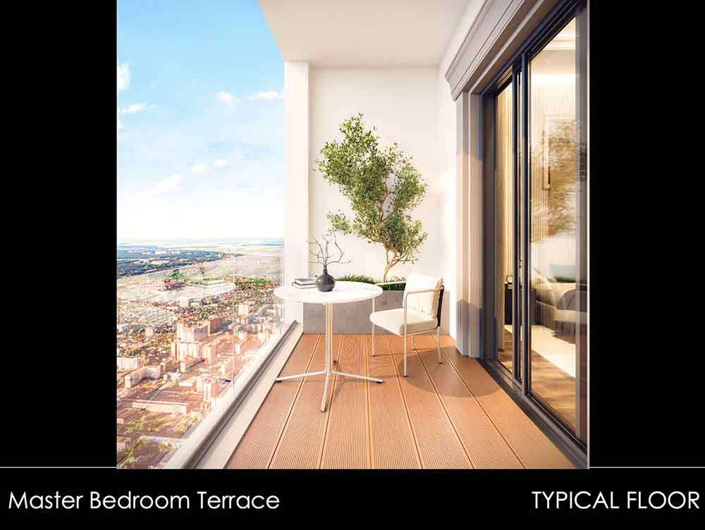 Appartements 1BHK et 2BHK (Résidences de luxe 7, Marina - 7, quartier de la Marina)