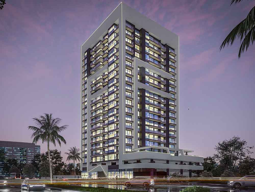 Appartements 1BHK et 2BHK (Résidences de luxe 7, Marina - 7, quartier de la Marina)